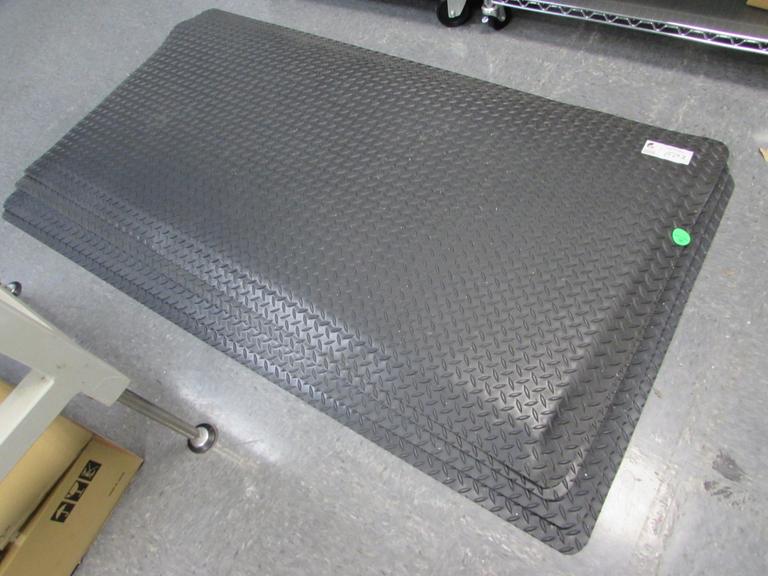 Machines Used (4) 6' X 3' Anti Fatigue Mats