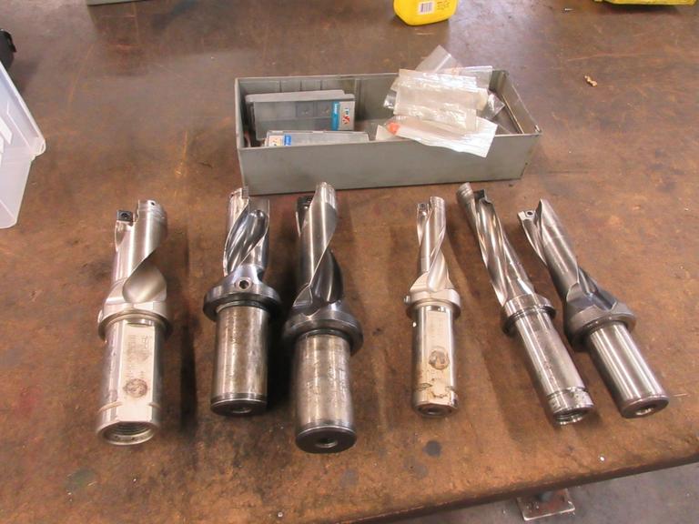 Machines Used Iscar Insert Drills, ThruTool Coolant, Inserts and More