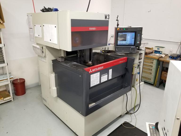 Machines Used Mitsubishi FA10S ADVANCE CNC Wire EDM Electrical
