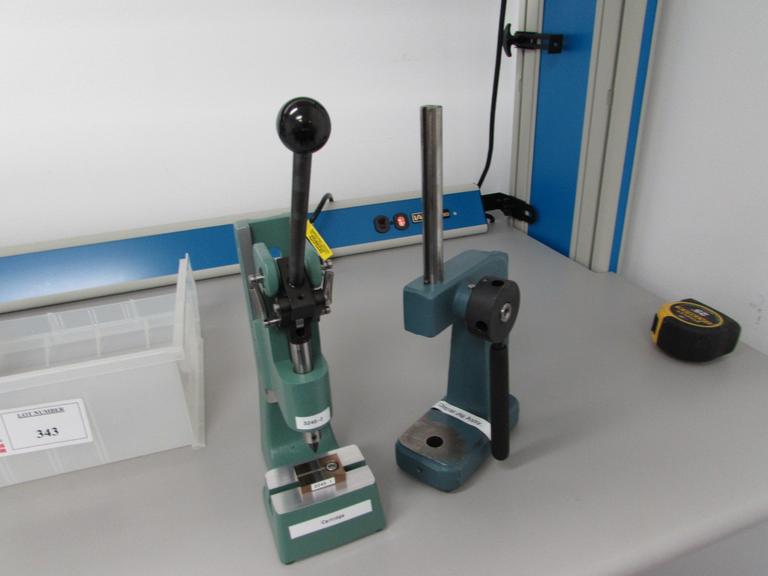 Machines Used Minitool Assembly Press and Small Arbor Press