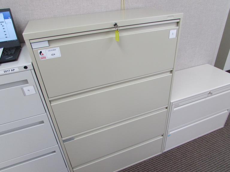 Machines Used 4 Drawer Lateral File
