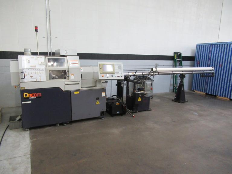 Citizen L20 Type VII CNC Swiss Screw Machine with Spego Turnamic