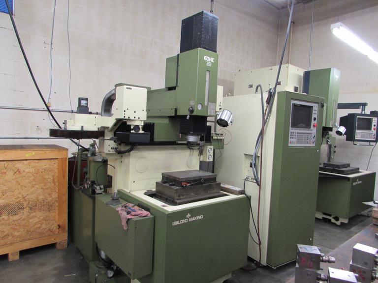 Machines Used Makino EDNC32A8MA CNC Electrical Discharge Machine