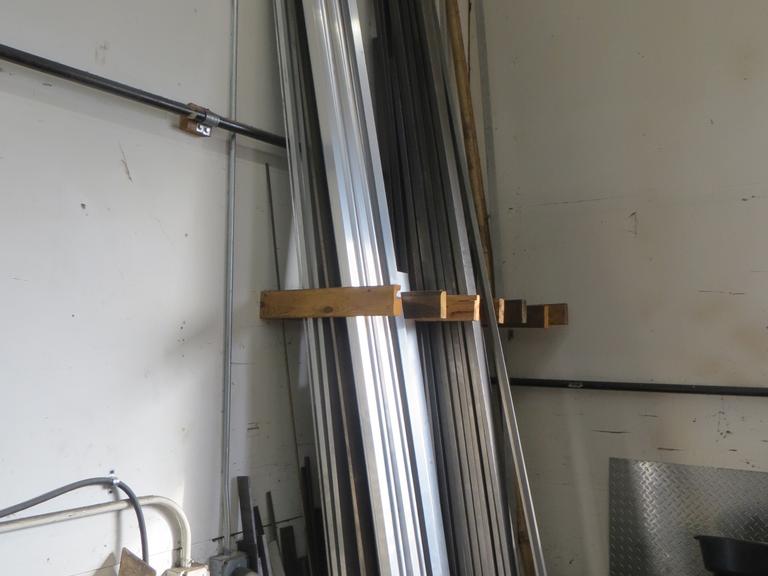 Large Assortment Material Including Extruded Aluminum, Aluminum Flat