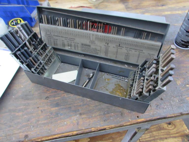 Machines Used Huot Drill Index with Letter, Fractional and Decimal Drills