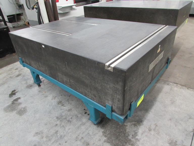 Machines Used Collins MicroFlat 48" x 72" x 16" Granite Surface Plate