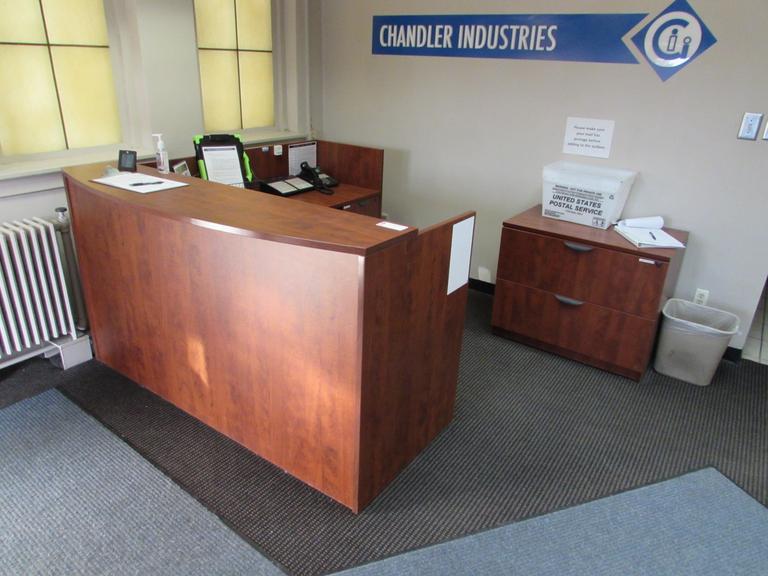 Machines Used Reception Desk