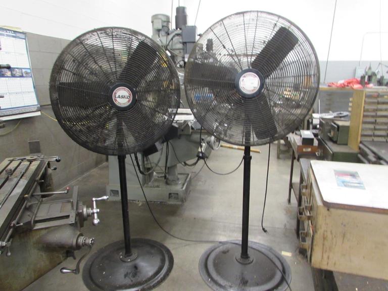 Machines Used 2 Lakso Pedestal Fans