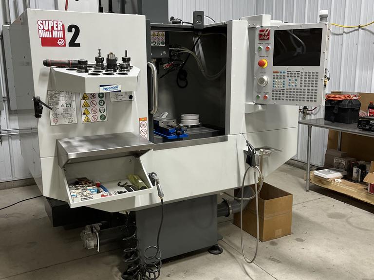 Haas Super Mini Mill 2 CNC Vertical Machining Center with 10,000 RPM