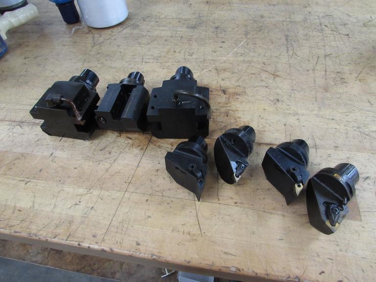 Machines Used (7) Capto C5 Tool Holders (4) Insert Turning Tools and