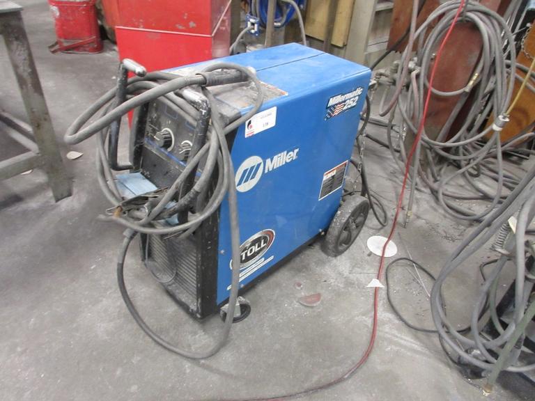Machines Used MillerMatic 252 Wire Feed Welder
