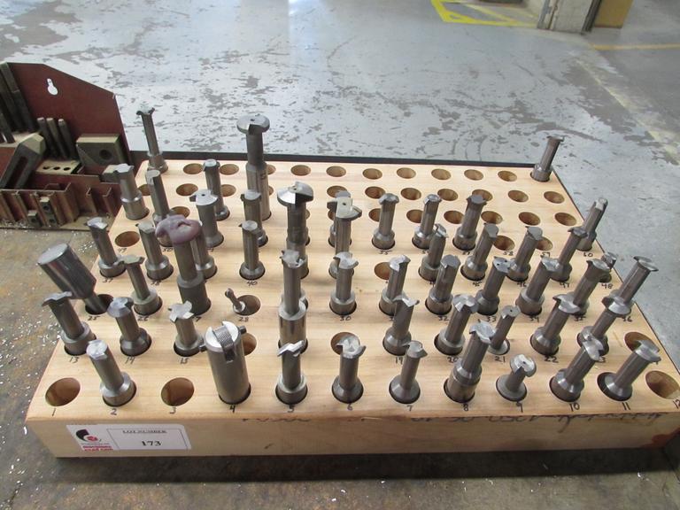 Machines Used Carbide Form Cutters, Assorted Profiles