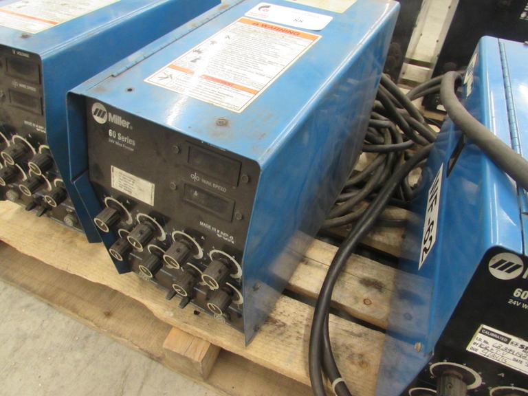 Machines Used Miller 60 Series 24V Wire Feeder
