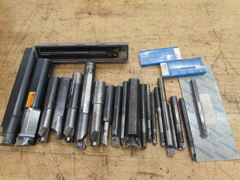Machines Used Insert Type Boring Bars up to 81/2" x 11/2"