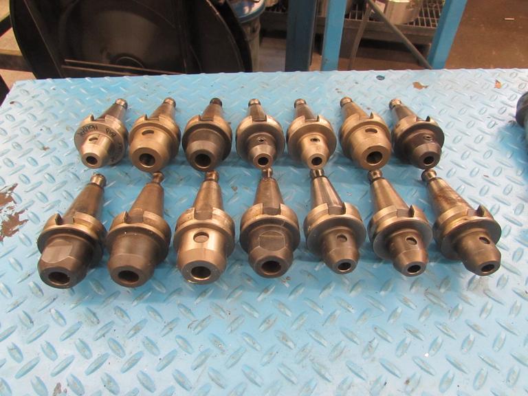Machines Used End Mill Type BT40 Tool Holders, (14) up to 3/4"