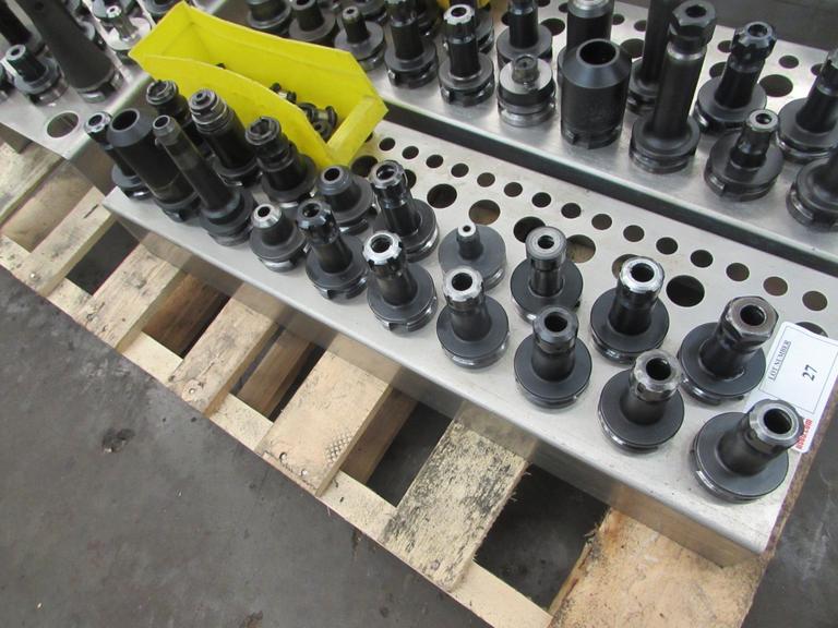 Machines Used BT40 Tool Holders, ER20 Collet Type, End Mill Type