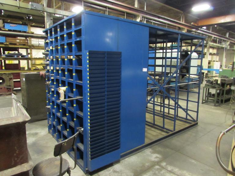 Machines Used Steel Stock Rack for Bar and Tube (60) Bays