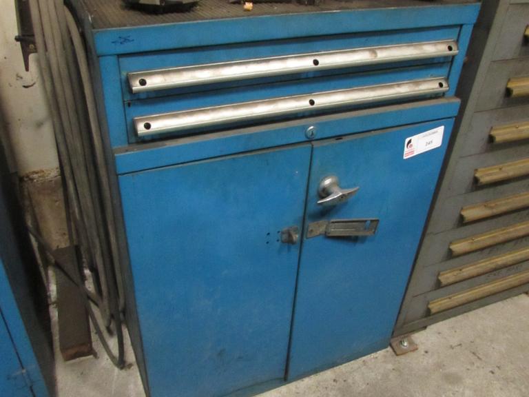 Machines Used Lista Tool w 6 Drawers and Contents Cutting