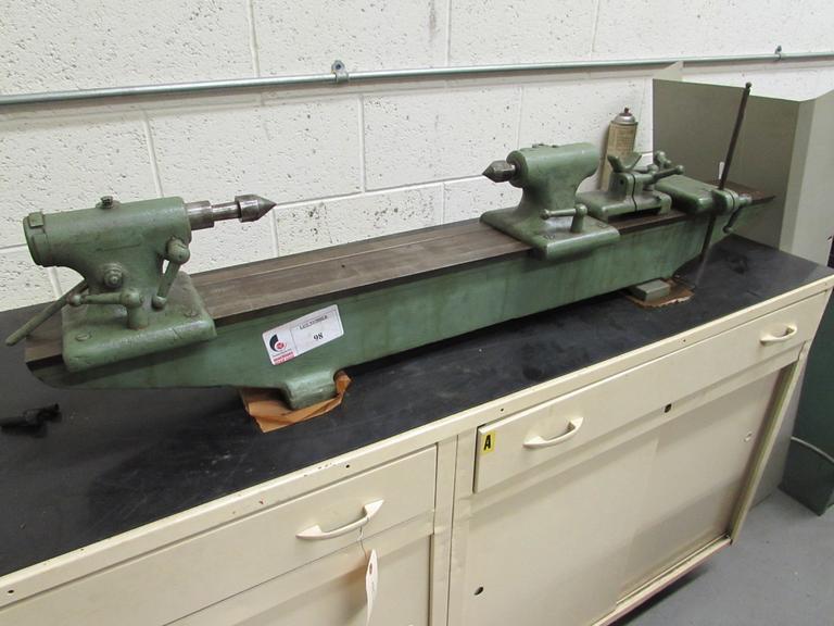 Machines Used Brown & Sharpe 8"x 36" Capacity Bench Center