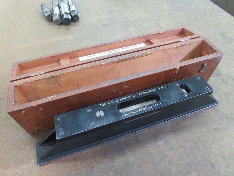 Machines Used The L.S. Starrett Company No. 199 15" Master Precision