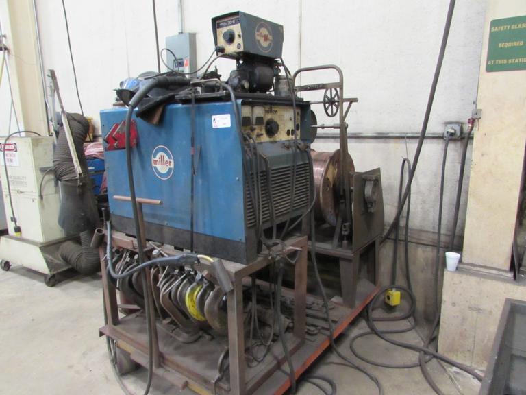 Machines Used Miller MP65E Constant Potential DC Arc Welder With