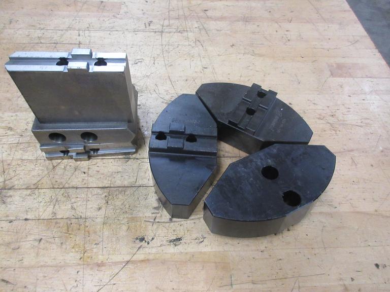 Machines Used (2 Sets) 3 Jaw Chuck Jaws, Dillon DMK 250 HP, Schunk