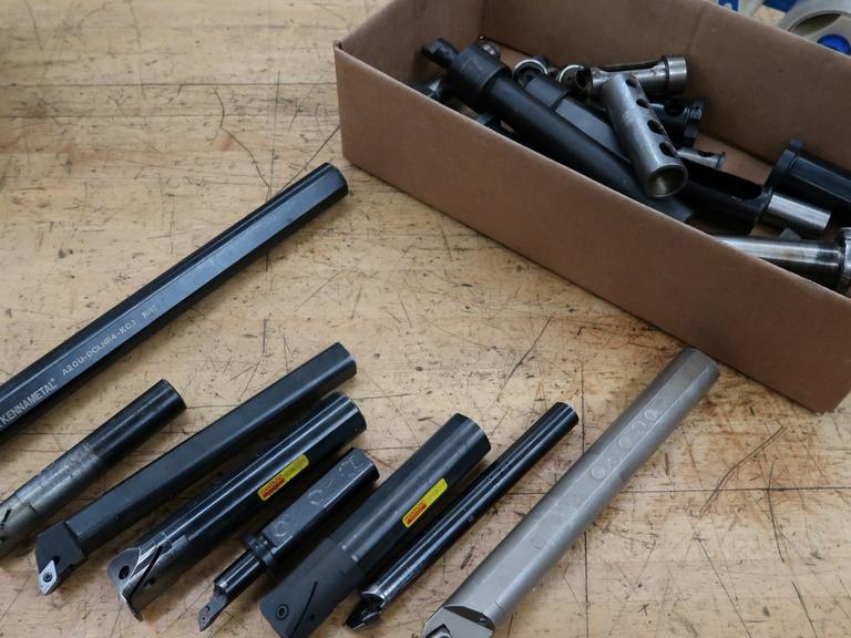 Machines Used Boring Bars, Assorted, Up To 14" Long and Assorted