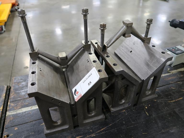Machines Used 8" x 8" x 8" VBlocks with Clamps