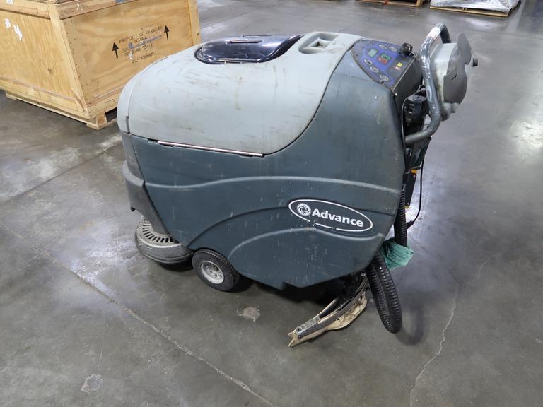 Machines Used Advance Convertamatic WalkBehind Floor Scrubber