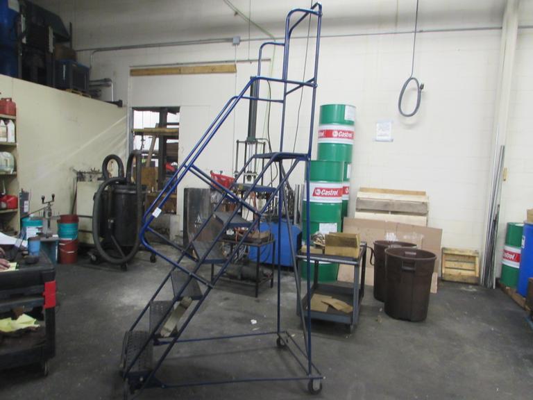 Machines Used Louisville Rolling Stairway, 67" Top Step, 7 Steps