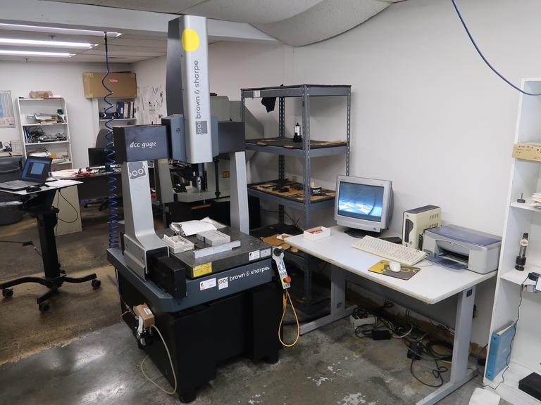 Machines Used Brown & Sharpe DCC Gage Coordinate Measuring Machine
