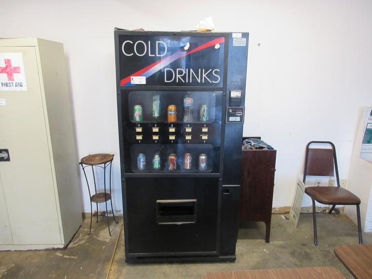 Machines Used Drink Vending Machine, No Keys