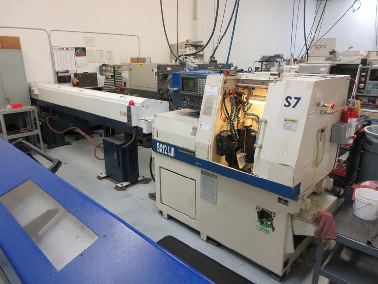 Machines Used Tsugami BS12 LIII Panther CNC Swiss Screw Machine with