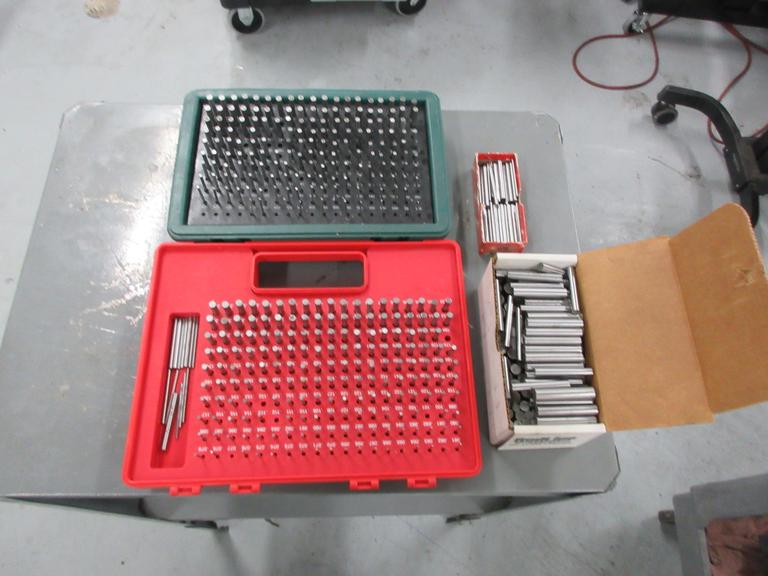 Machines Used Large Assortment of Pin Gauges as Shown