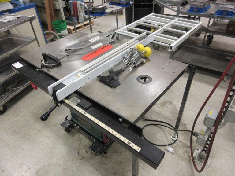 Machines Used Grizzly G1023RL 10" LeftTilt Table Saw with Riving