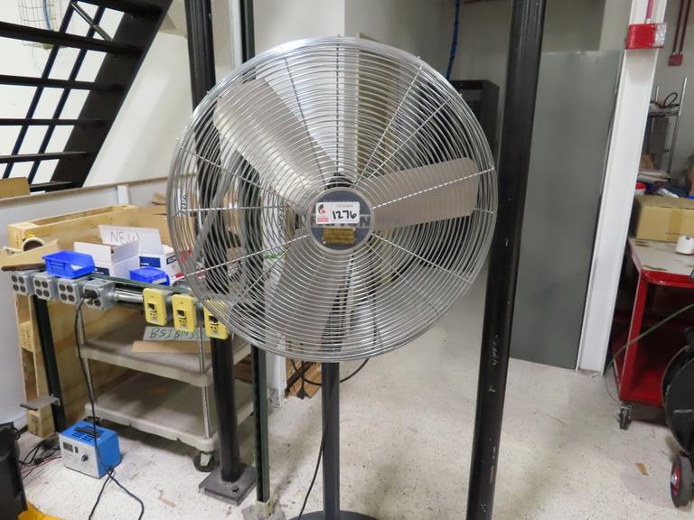 Machines Used | Patton 30" Pedestal Fan