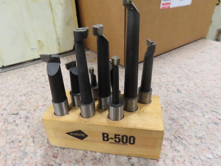 Machines Used Assorted Boring Tools