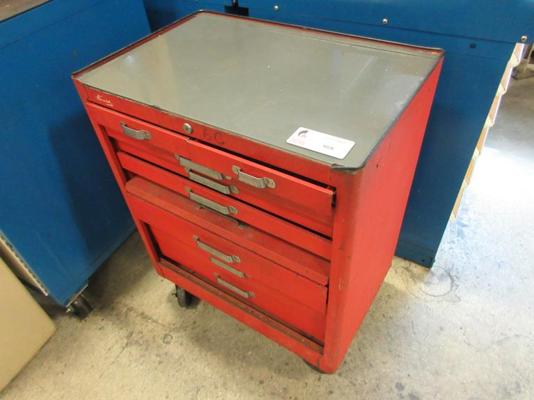 Machines Used Kennedy 9Drawer Rolling Tool Chest with Contents of