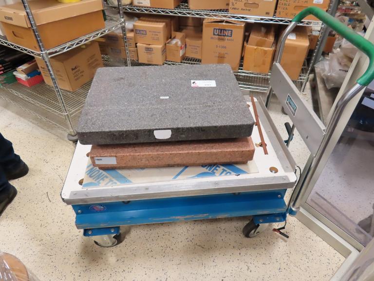 Machines Used Surface Plates with Dandy Lift Cart