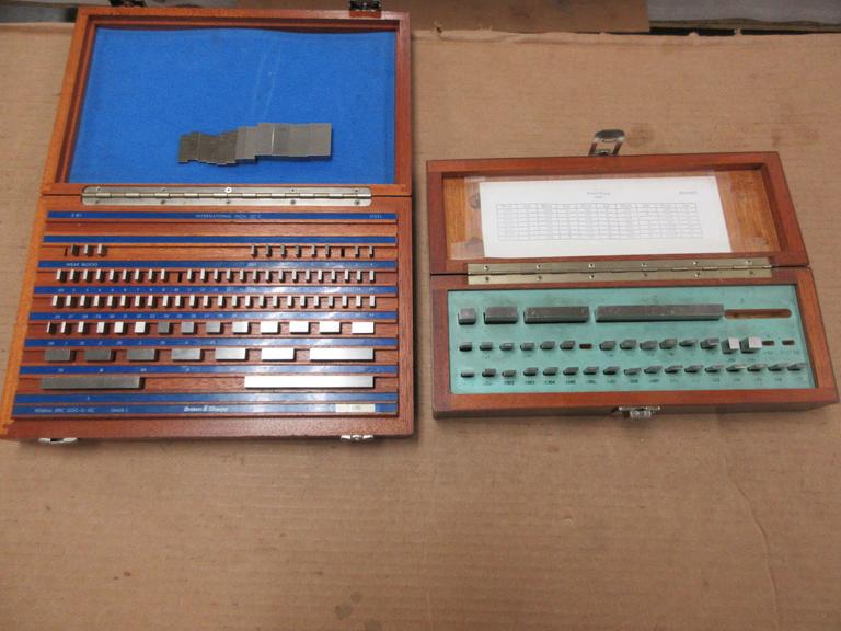 Machines Used (2) Brown & Sharpe Gage Block Sets, Range .050" 4.00