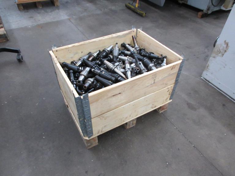 Machines Used Large Lot BT40 Command Tool Holders, Various Types