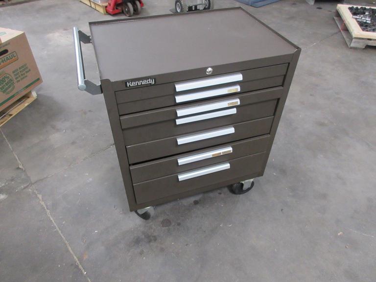 Machines Used Kennedy 7 Drawer Rolling Tool Chest, No Keys