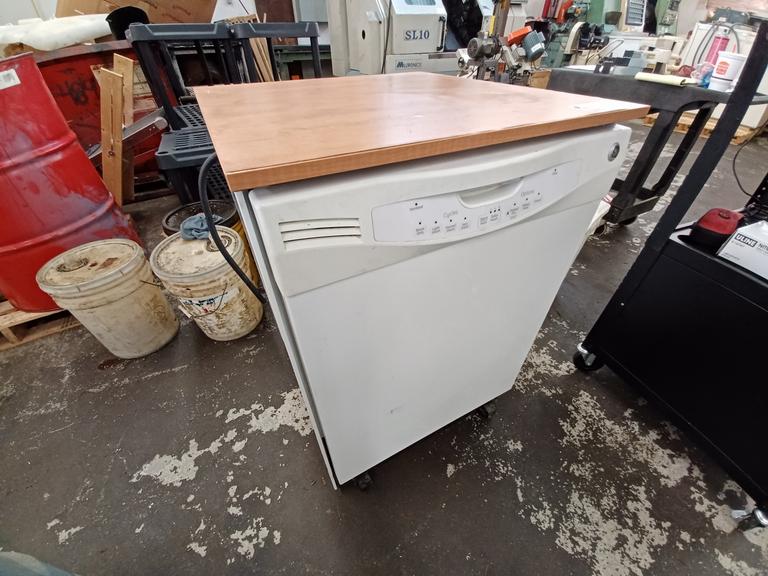 Machines Used General Electric Portable Dishwasher