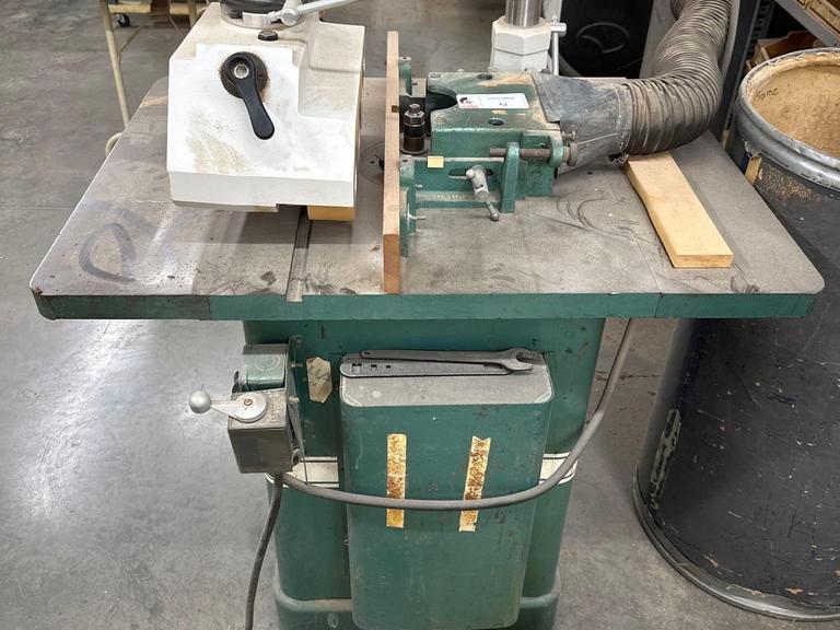 Machines Used Powermatic 26 Spindle Shaper with Power Feed, 10,000
