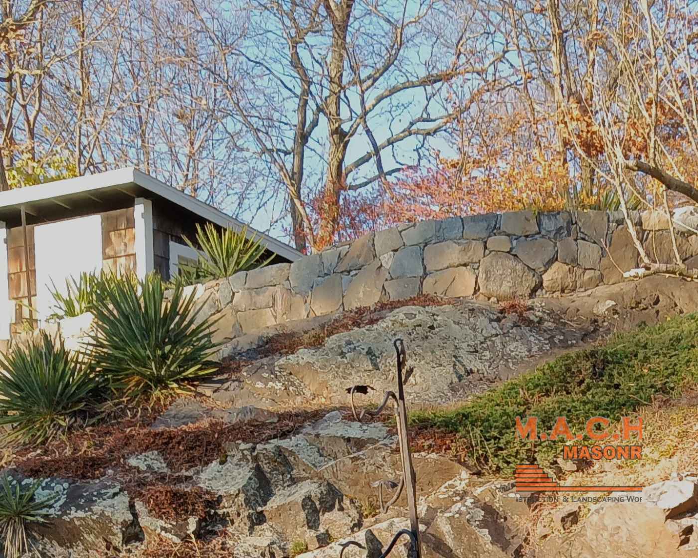 Retaining Wall Construction MACH Masonry and Landscaping