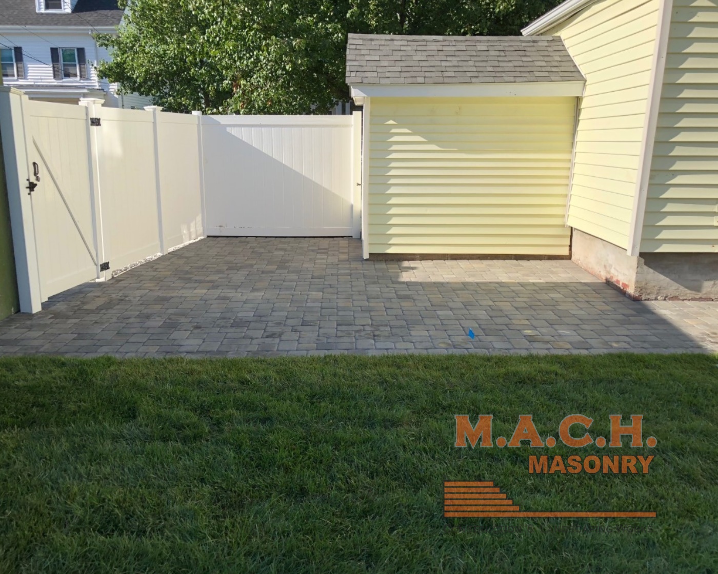Paver Installation and Lawn Care MACH Masonry and Landscaping