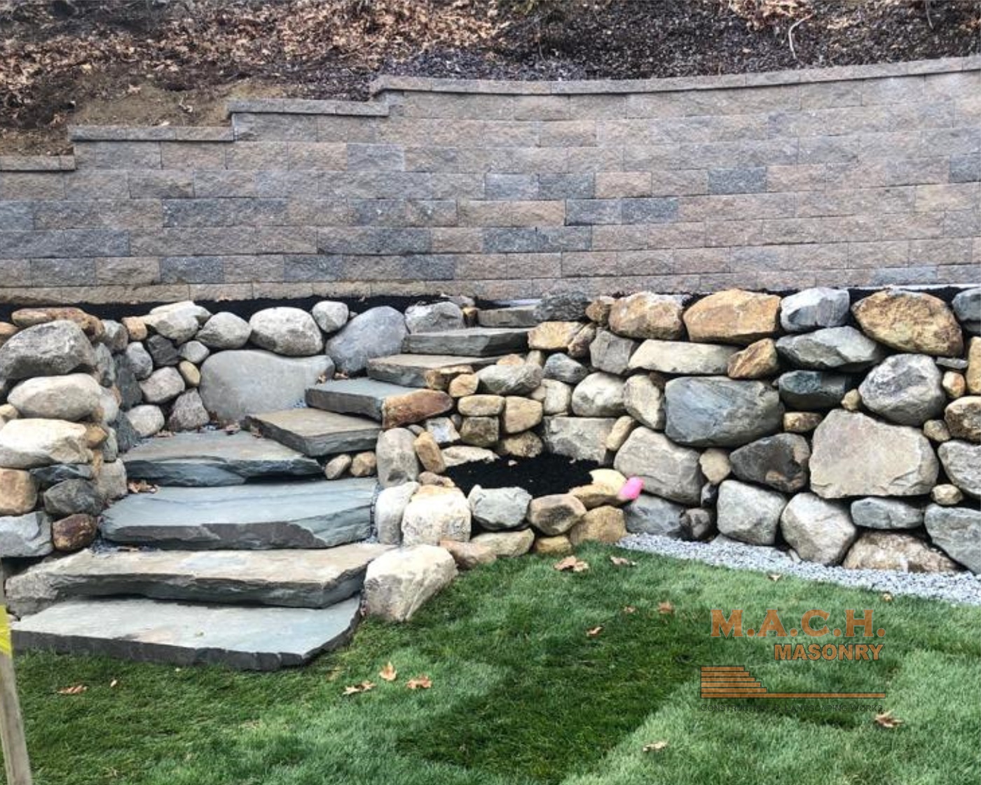 Paver Installation in Lexington, MA MACH Masonry and Landscaping