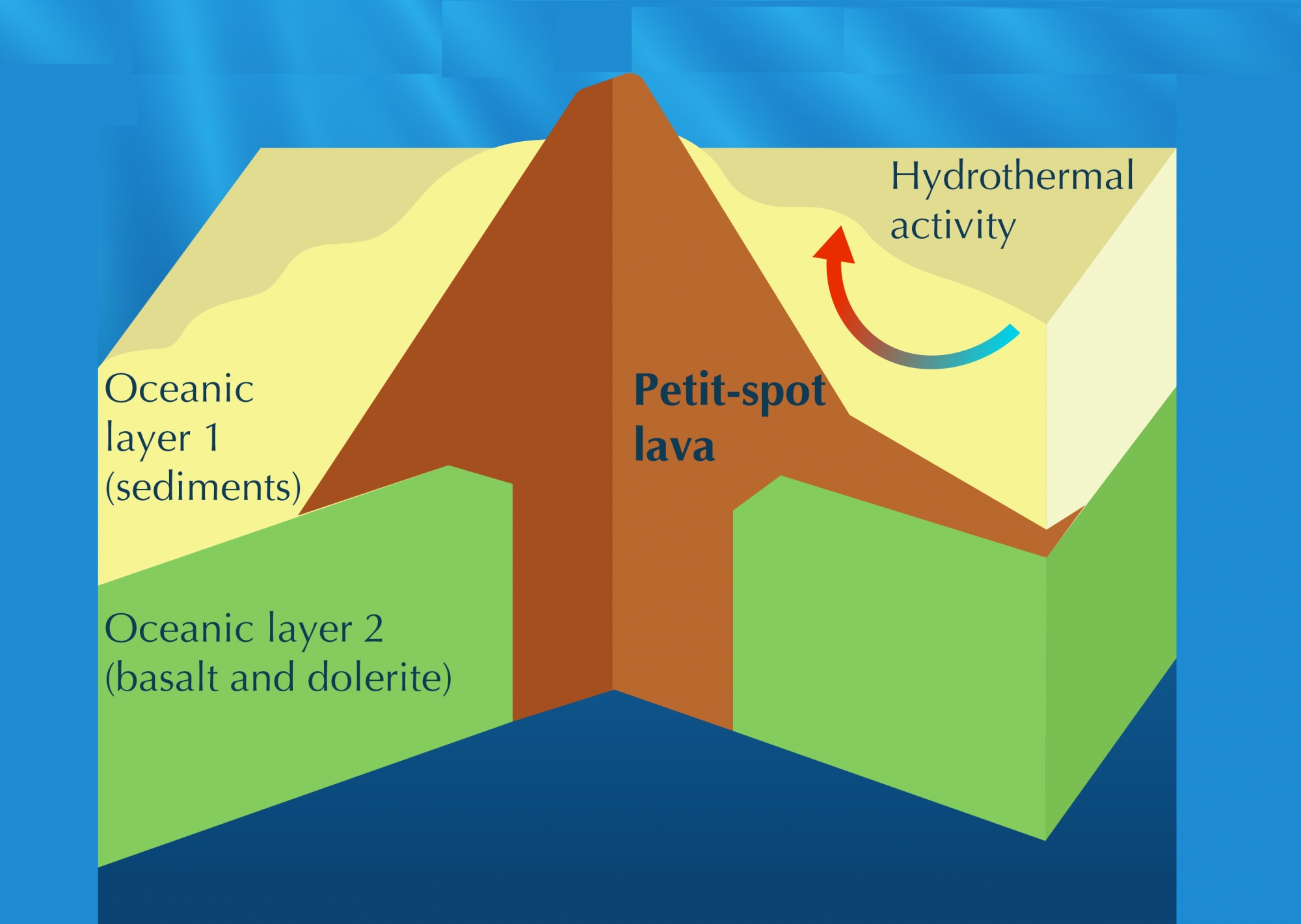 PetitSpot Volcanoes Involve the Deepest Known Submarine Hydrothermal