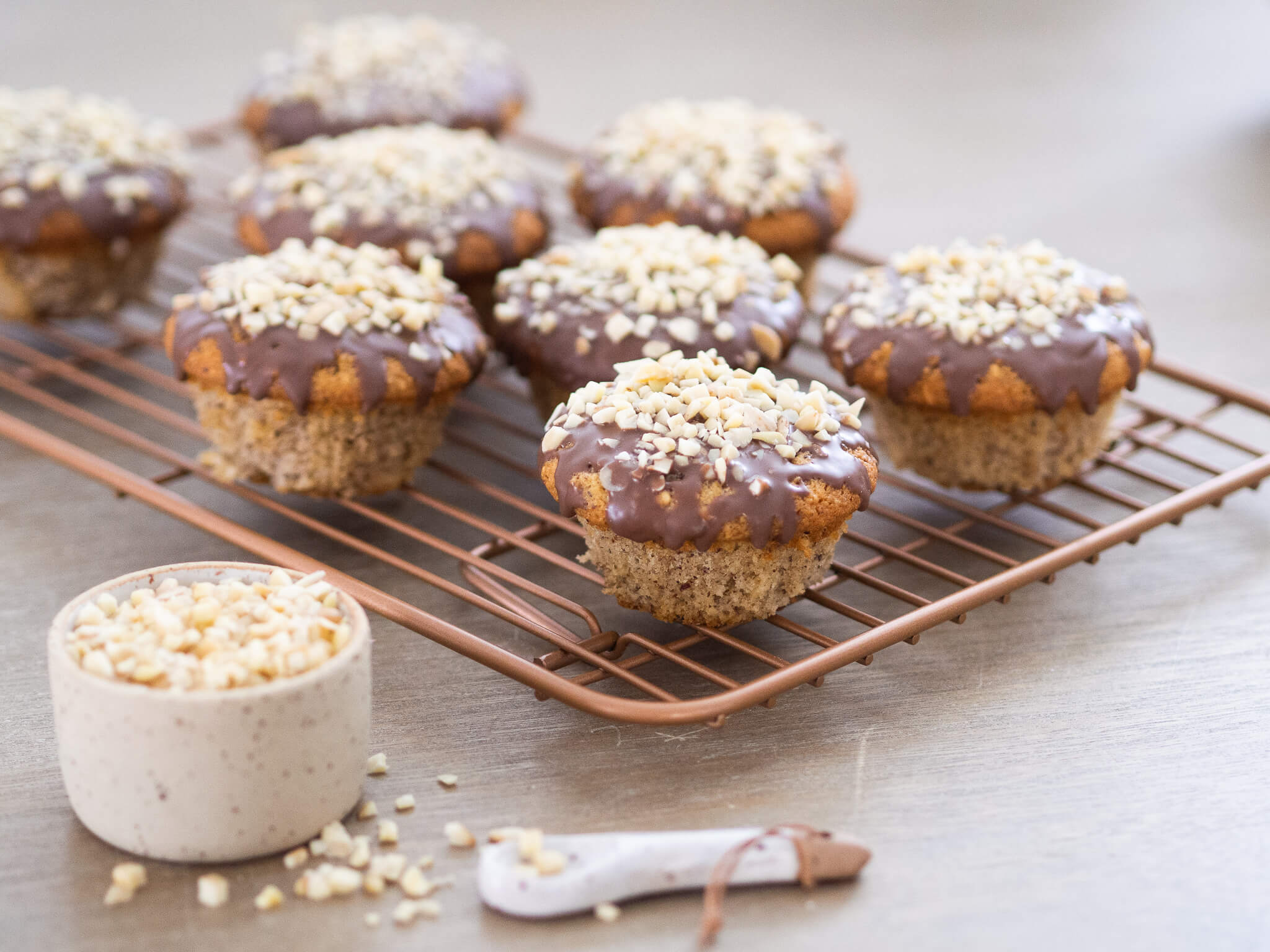 Rezept Leckere NussMuffins mit der extra Portion Nuss