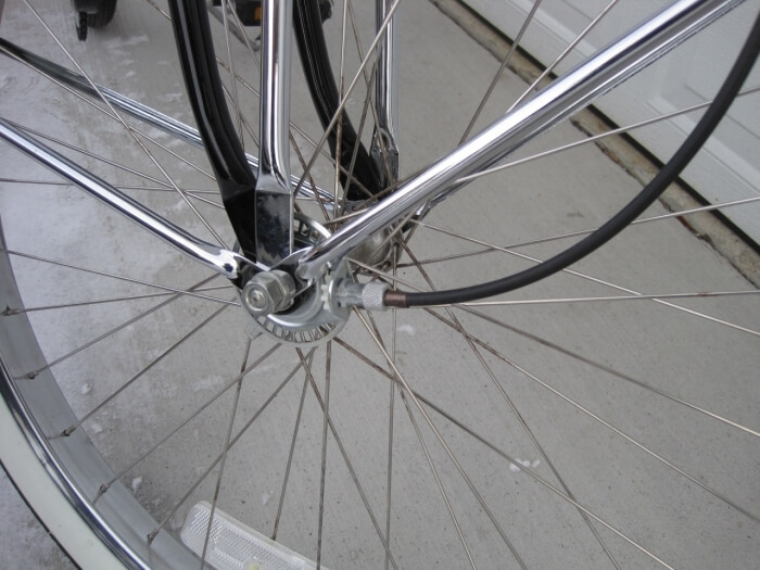 Vintage analog bicycle VDO speedometers